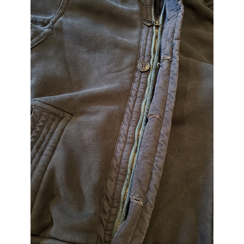Abercrombie and Fitch VINTAGE Mens Grindstone Creek Jacket Navy Large L Blue - Picture 8 of 14
